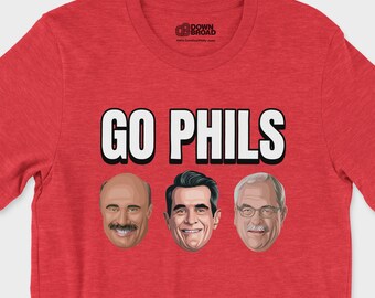 Go Phils Shirt | Funny Phillies Tee | Philadelphia Phillies Fan Gift | Phillies Game Day Shirt