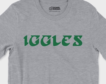 Vintage Iggles Hemd | Philadelphia Eagles Tee | Philly Slang Fußball Geschenk | Go Birds Philly Tee