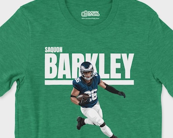 Saquon Kelly Green Shirt | Philadelphia Eagles Tee | Philly Fußball-Fan Geschenk | Adler Hoodie