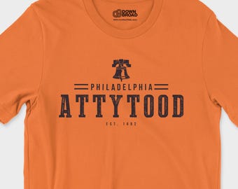 Philly Attytood Shirt | Philadelphia Attitude Tee | Vintage Philly Gift | Philly Sports Fan Tee