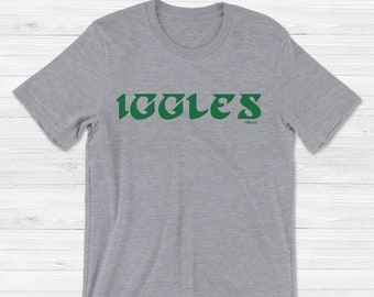 Vintage Iggles Unisex Short Sleeve T-Shirt | Eagles T-Shirt, Philadelphia Summer TShirt | Philadelphia tshirt | Philly Tshirt