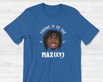 Philadelphia 76ers Tyrese Maxey Unisex Short Sleeve Tee | Taking it to the Max(ey) Sixers T-shirt | 76ers Shirt