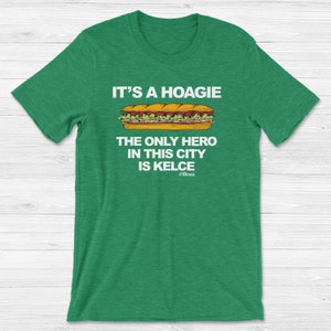 Vintage Kelce Hoagie Unisex Jersey Short Sleeve Tee | Eagles Shirt | Philly Shirt | Summer Foodie Shirt | Jason Kelce Shirt, Food shirt