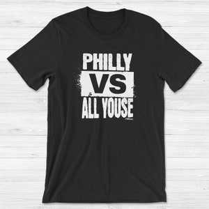 Vintage Philly vs All Youse Unisex Tee - Show Your Philly Pride with this Stylish T-shirt