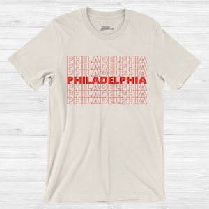 Philadelphia Thank You Style Unisex Short Sleeve Tee | Philadelphia T-Shirt | Mens Philly Shirt | Women&#39;s Philly Shirt | Philadelphia Gift