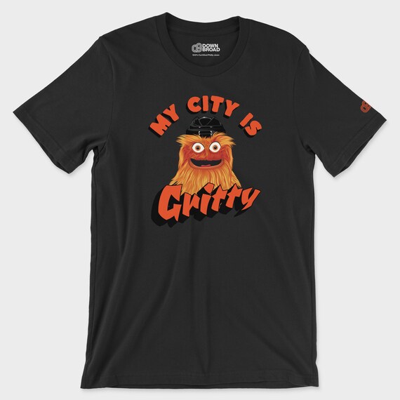 My City Is Gritty Flyers Shirt | Funny Gritty Mascot Tee | Philadelphia Flyers Fan Gift | Philly Hockey Shirt
