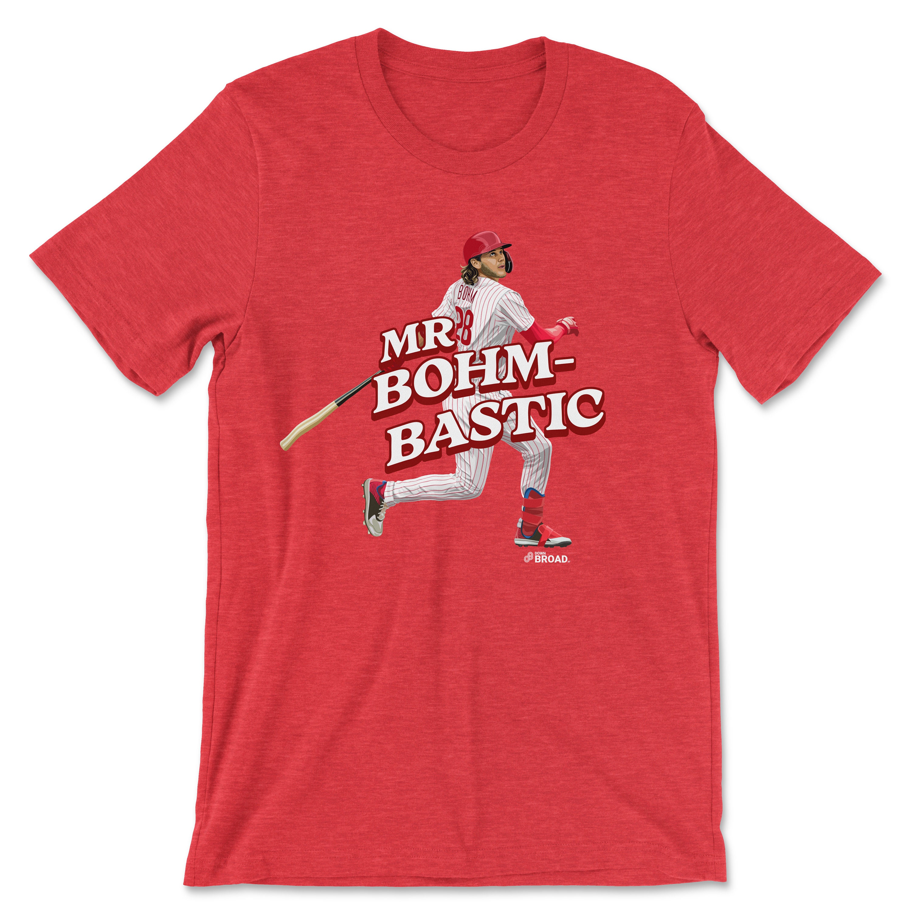 Alec Bohm Mr. Bohm-bastic Unisex Short Sleeve Tee Phillies T-shirt Alec