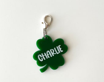 clover dog tag