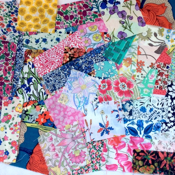 Scrap Fabric Bundle Etsy UK