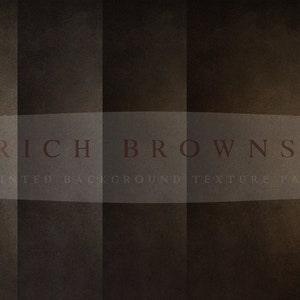 Pack de toile de fond numérique peint Rich Browns