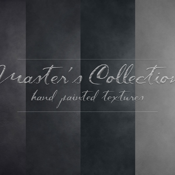 Master's Collection Hand Painted Digital Backdrops for Photoshop GREYS