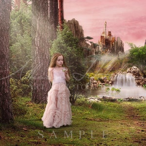 Fairytale Forest Digital Backdrop