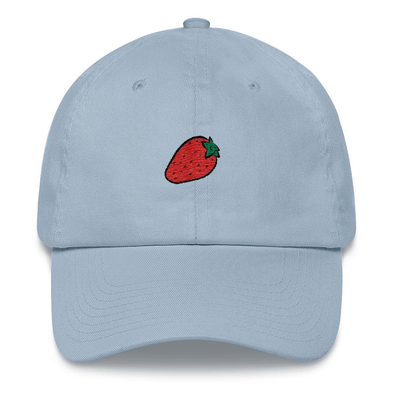 Strawberry Dad Hat Strawberry Hat Strawberry Fashion Etsy