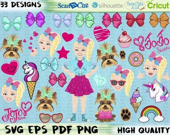 Download Jojo Siwa svg png eps Jojo svg JoJo Cutting file Clipart ...