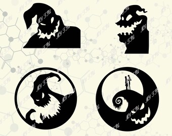 oogie boogie svg etsy