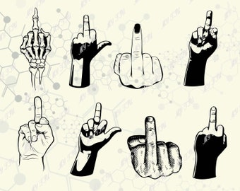 Download Middle finger | Etsy