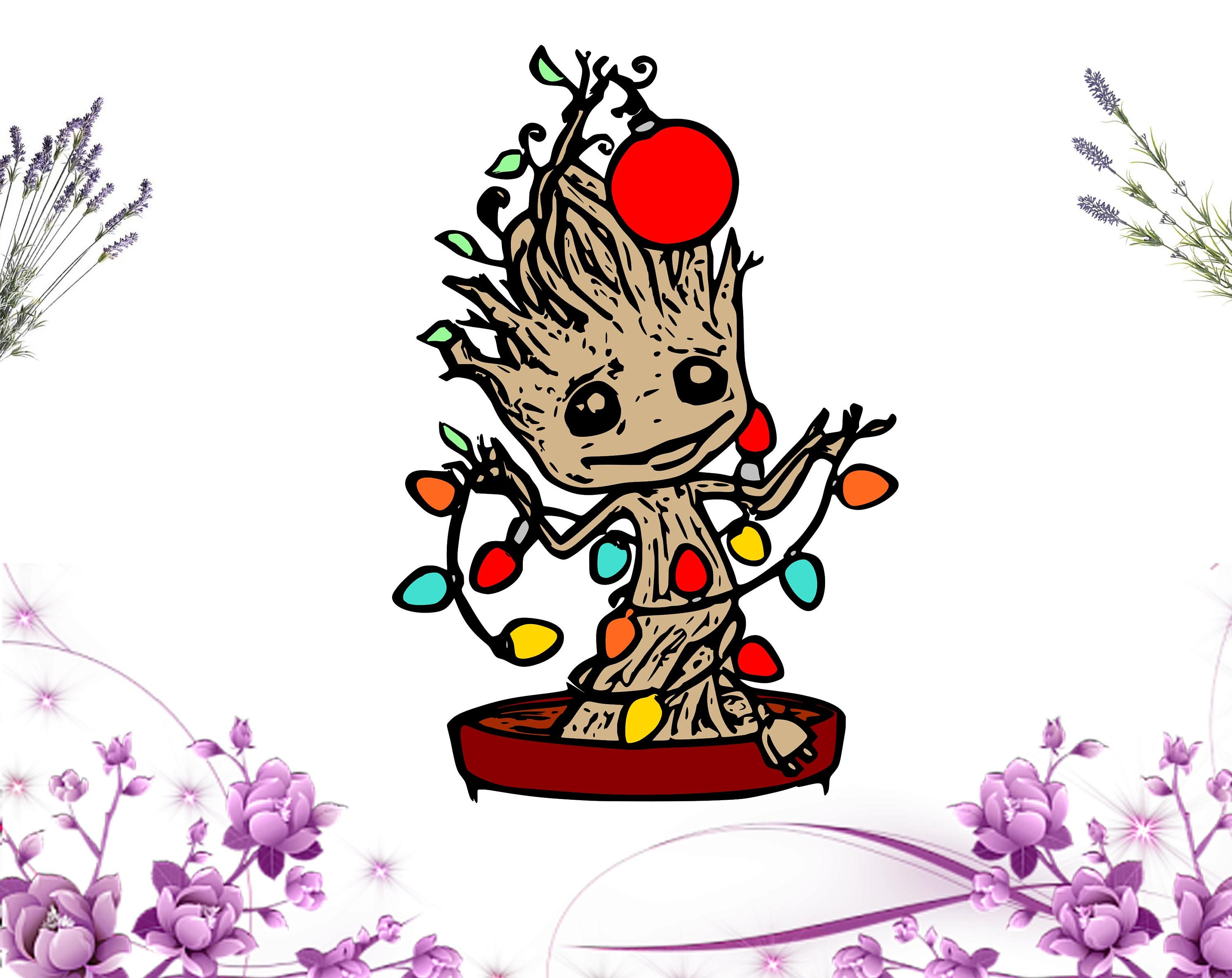 Download Groot Christmas svg file/ Groot Christmas svg dxf png/ | Etsy