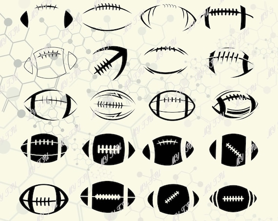 Download Football svg file/ Football svg dxf png/ Printable/ SVG ...