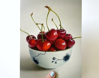 Life is just A Bowl of Cherries - Giclée Fine Art Print