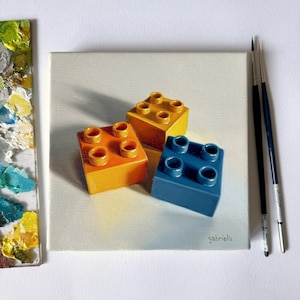 Ordinary things (2) - Original oil painting - Realistic painting - Hyperrealism art