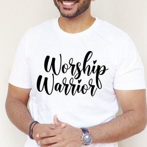 Worship Warrior Church Print and Cut Design in Svg Png Jpg Eps Dxf Eps, WSHP
