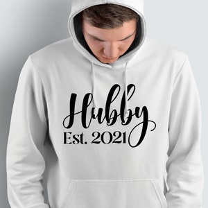 Esposo Est 2021 SVG, Esposo Svg, Boda Svg, Matrimonio Archivos Svg para Cricut, Luna de Miel Svg, Aniversario Svg