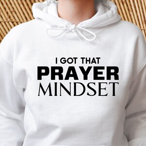 I Got That Prayer Mindset Svg, Faith Png Dxf Eps Pdf Jpg Digital Download, PRY