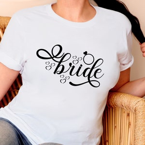 Braut zu sein Hand beschriftet SVG-Dateien für Cricut für Brautparty svg, zukünftige Frau Engagement svg