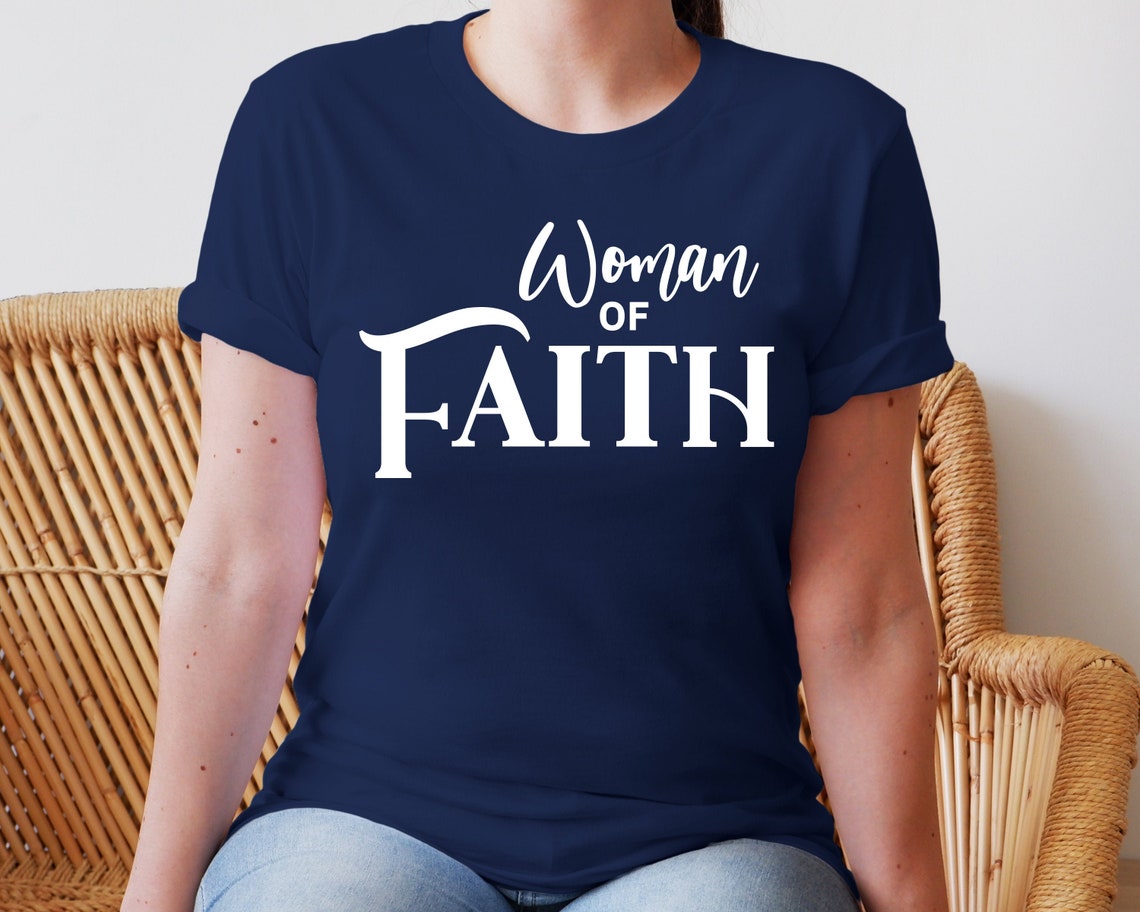 Woman Of Faith Svg Christian SVG Files For Cricut Religious  Etsy