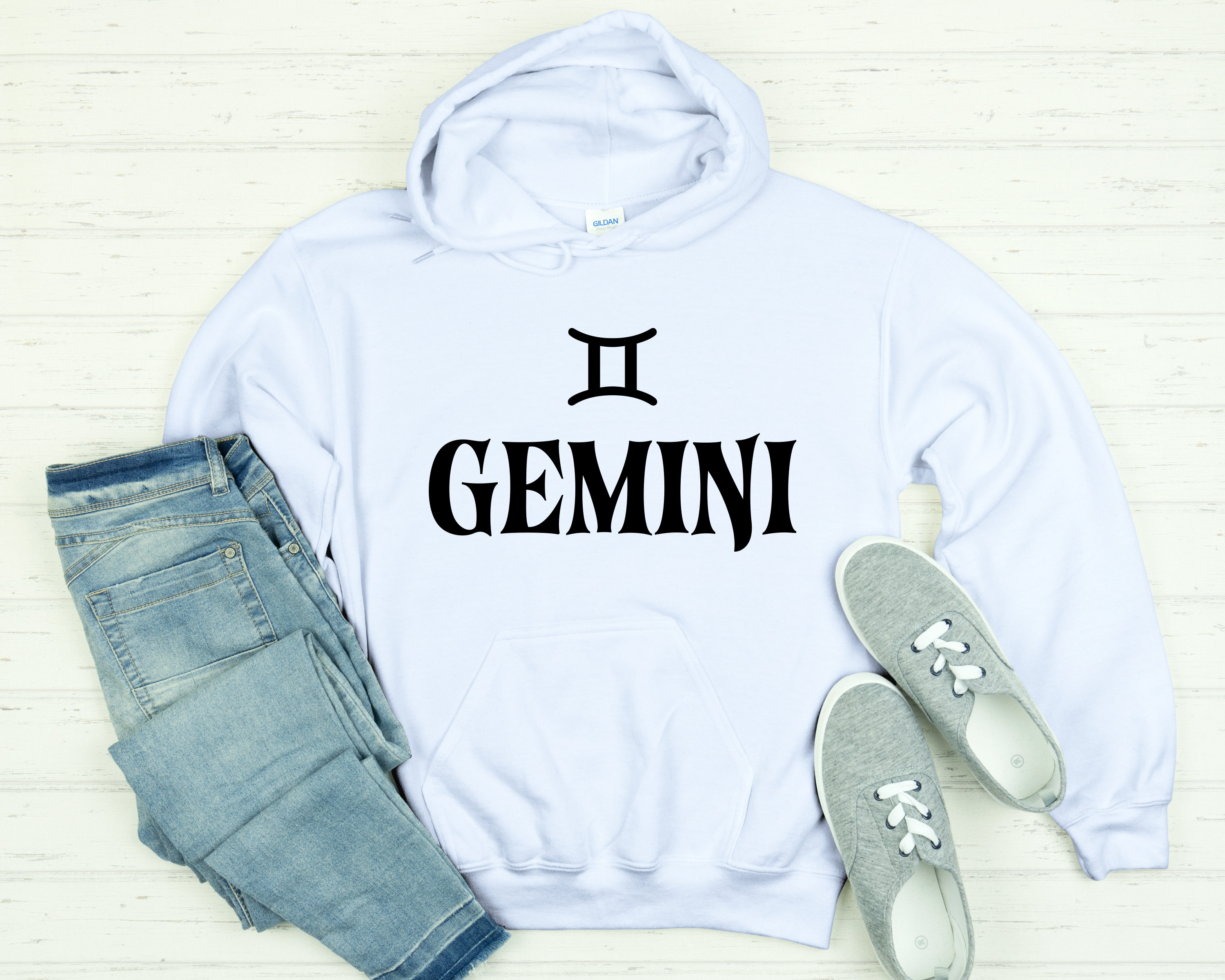 Gemini SVG Hand Lettered Files for Cricut Gemini Gift Print Etsy