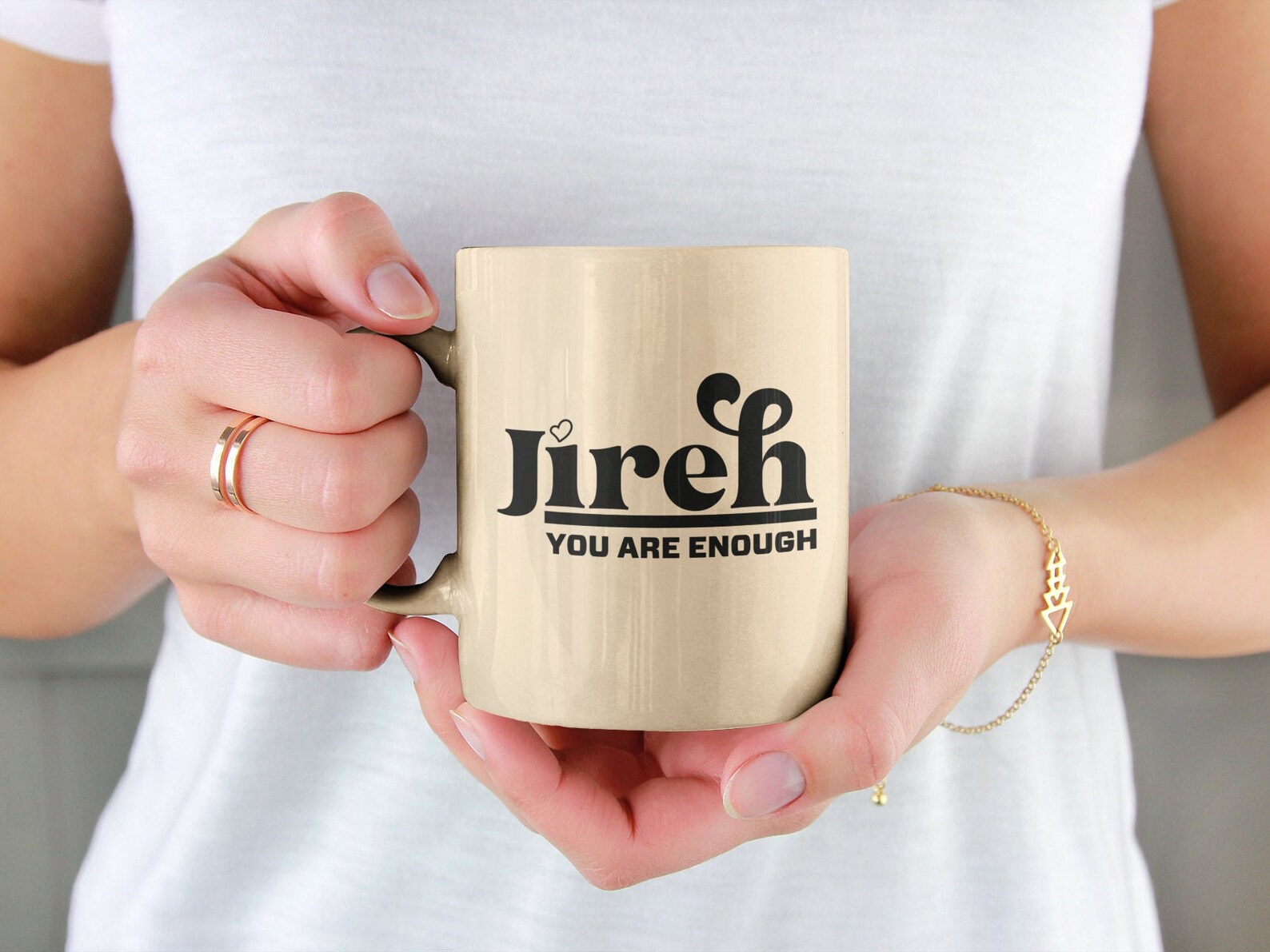 Jireh You Are Enough Print and Cut Heart Design Graphic Svg Etsy