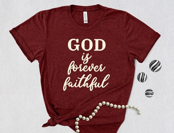 God Is Forever Faithful SVG Clipart Design Cut File God's | Etsy