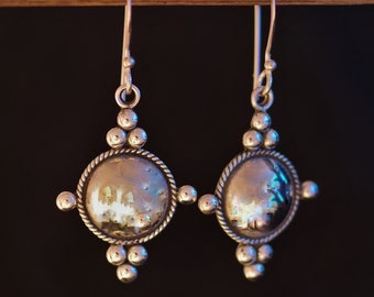 Ausgefallene Ohrringe aus Silber