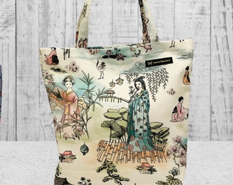 Stofftasche, Beutel, Einkauf, Geisha, Japan, Geschenkidee, Shopping Bag