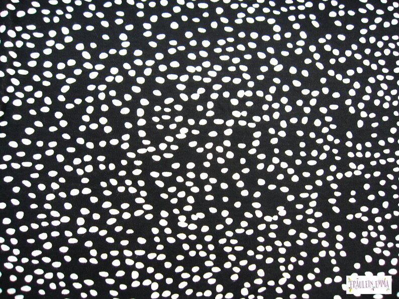 Birch fabric, Bio-Interlock, Dots / Punkte Bild 2