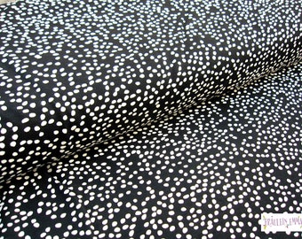 Birch fabric,  Bio-Interlock, Dots / Punkte