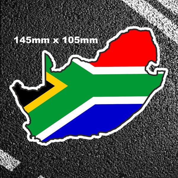 South Africa Bumper Sticker Etsy