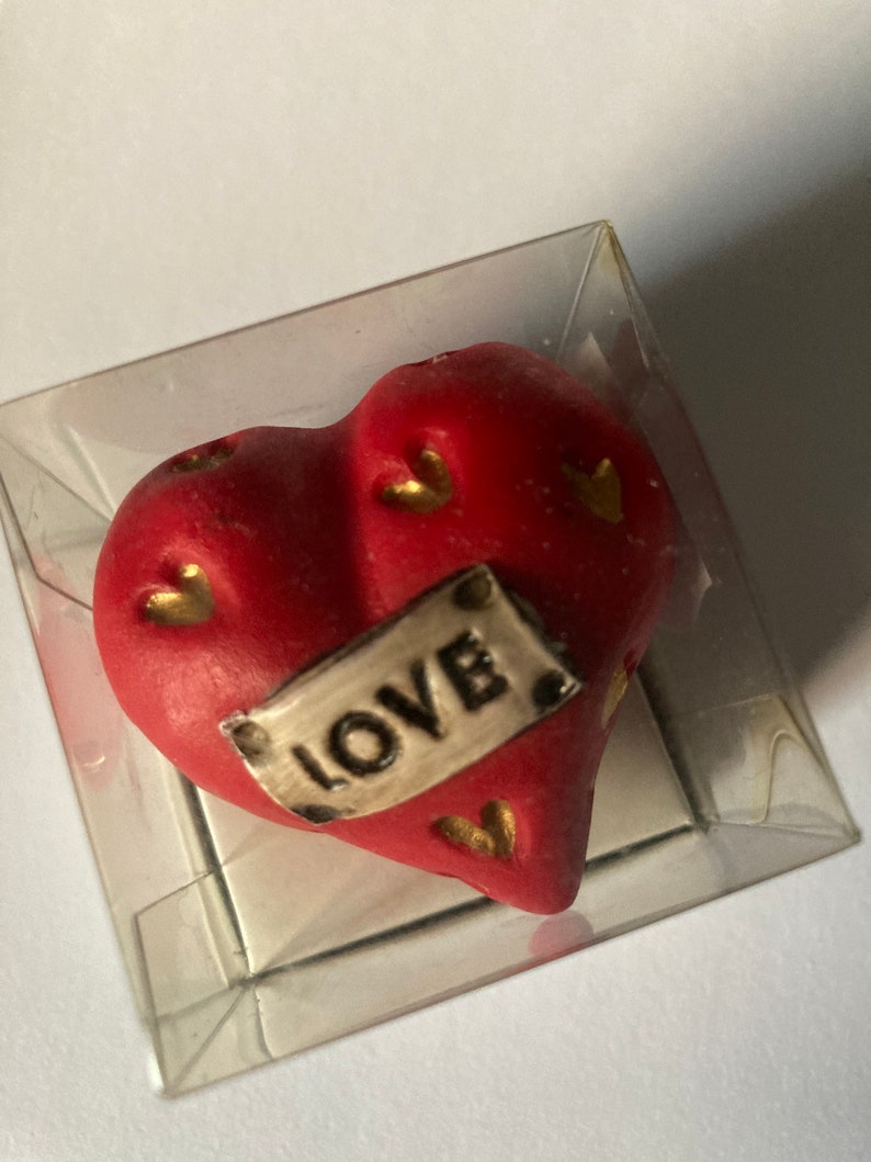 Little heart in ashes Valentines gift Valentines day friendship Love