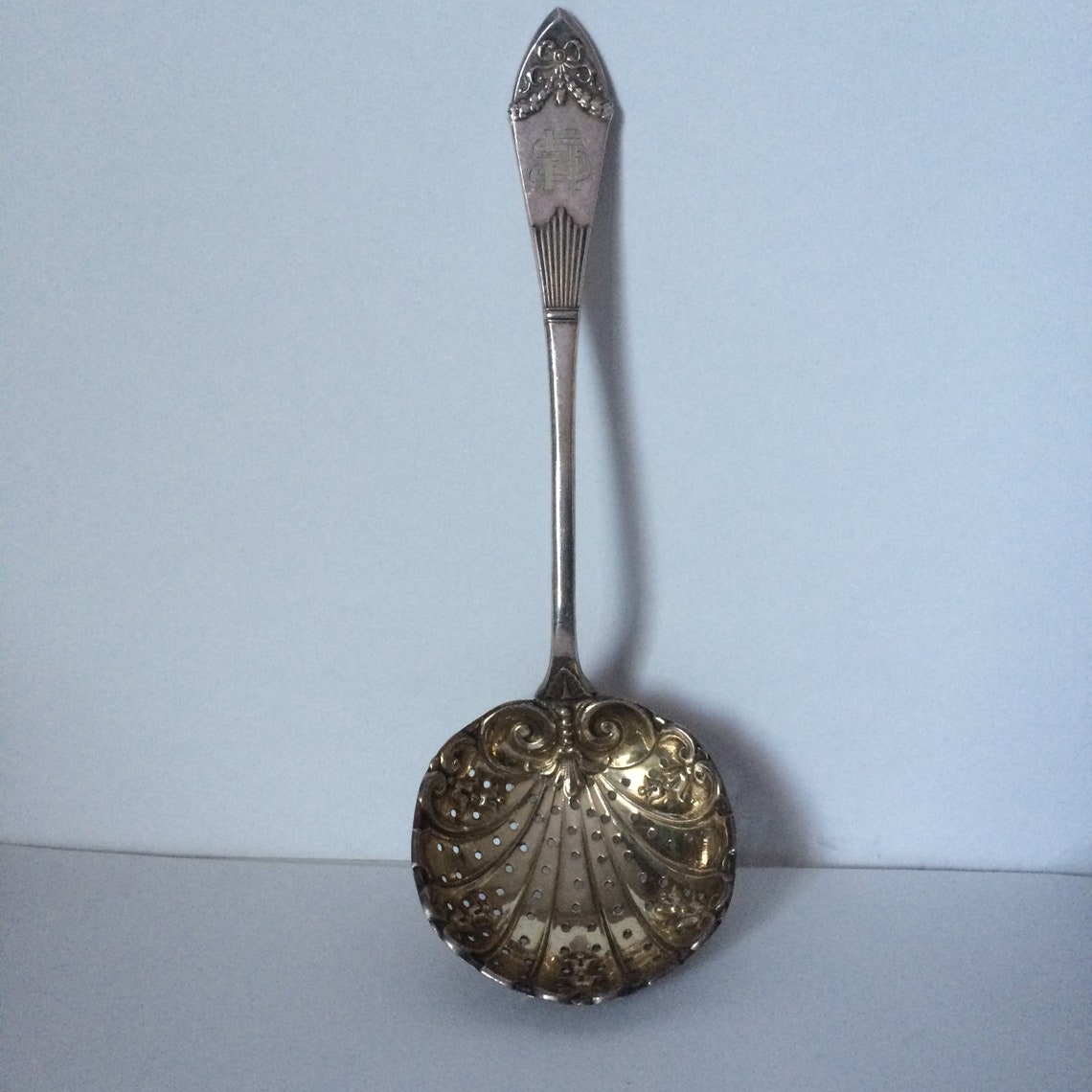 Sugar Sifter Spoon Antique Large Sugar Sifting SpoonHead Etsy