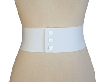 3627 Women\'s Wide Elastic Stretch Corset Waist Cincher Belt Waistband (xxl Amazon.com: Women main image 3