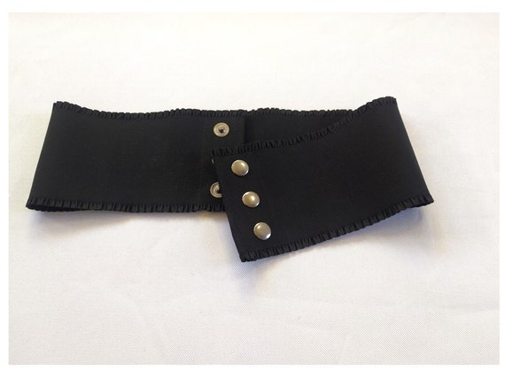 Wide Elastic Waist Corset Belt Stretchy Cinch Belt with Snap Buttons GRACE KARIN Womens 10cm Snap-Button Belt Wide Elastic Belt  main image 2