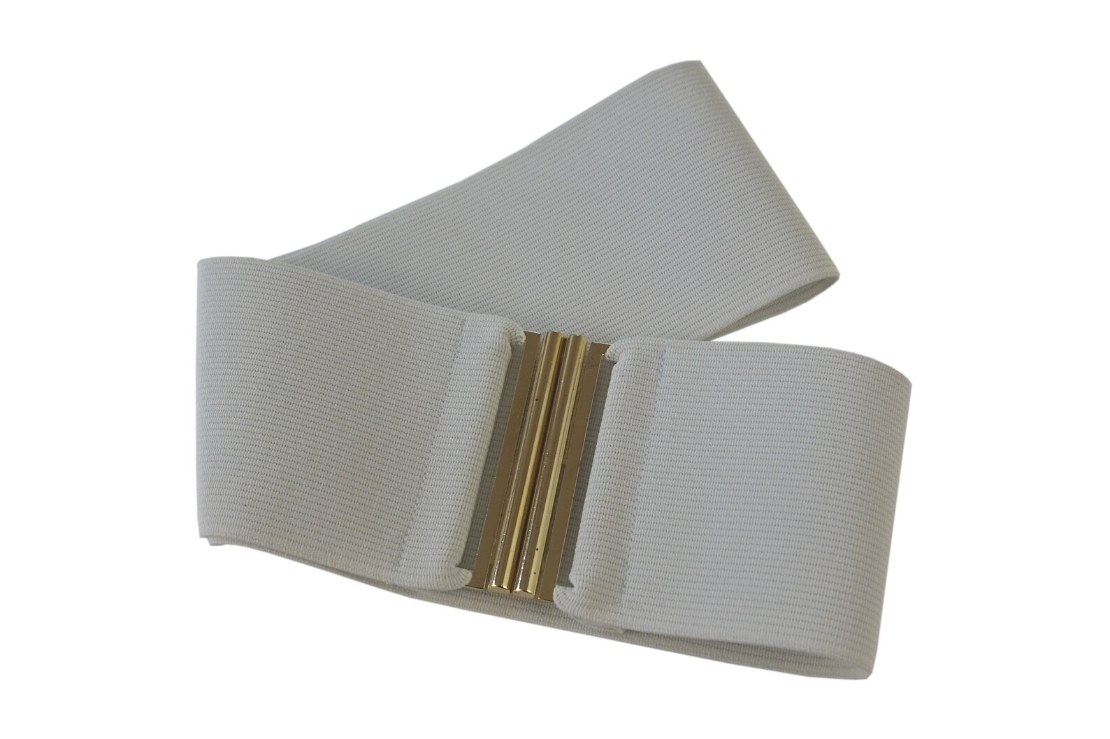 White Wide Stretch Elastic Belt 7cm Etsy