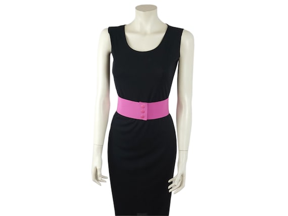 Pink Corset, Wide Elastic Stretch Snap Belt - Etsy
