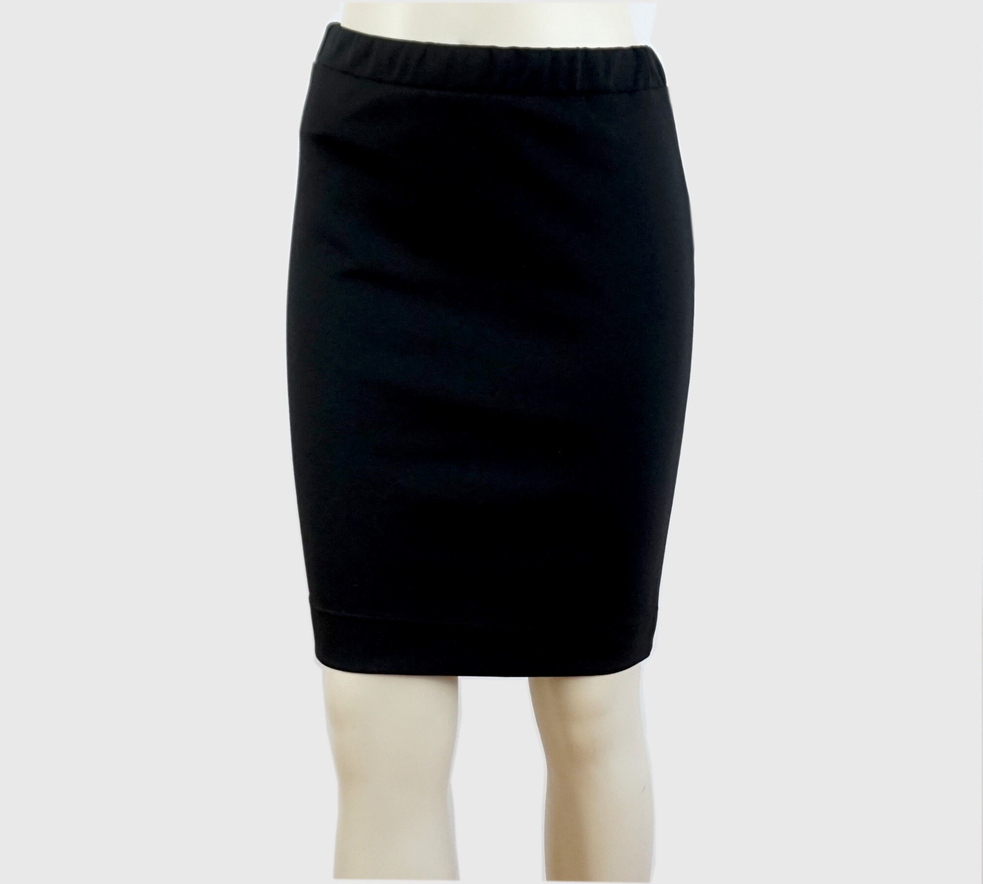 Black Pencil Skirt - Etsy Singapore plain black knee length skirt