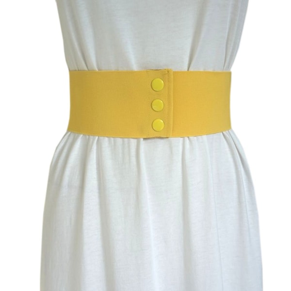 Womens Yellow Belt Etsy