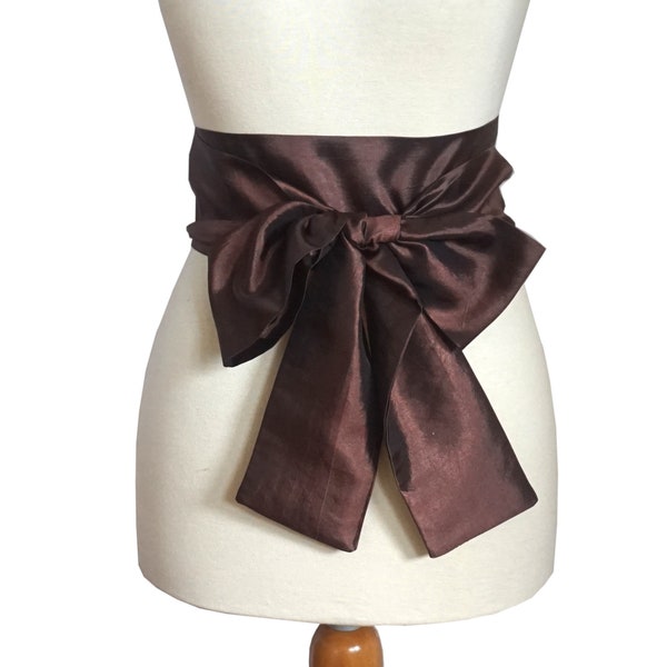 Brown Sash Etsy