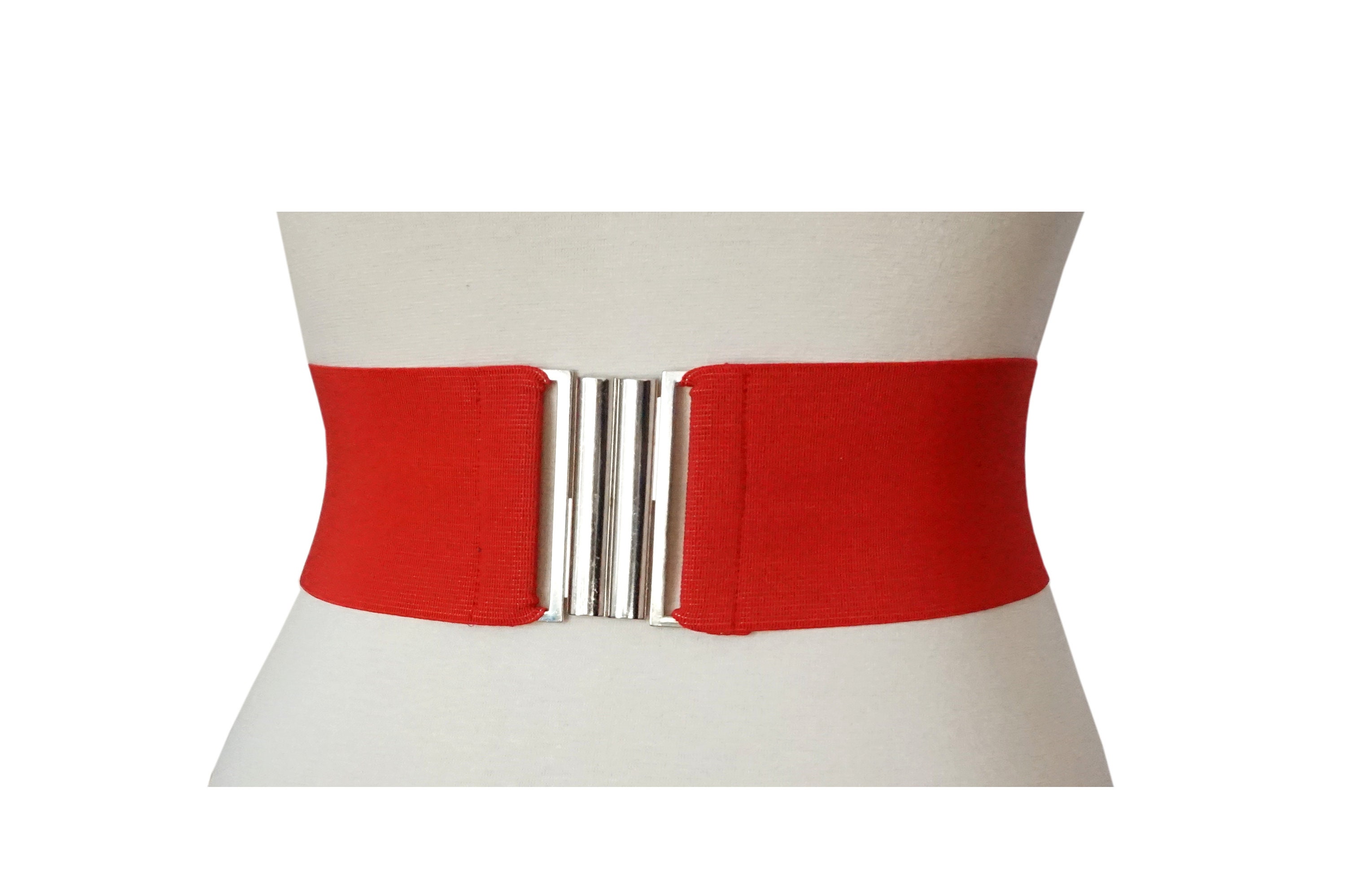 plus size red corset belt