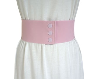 Baby rosa ancho 8 cm Elástico Stretch Snap Belt Corsé