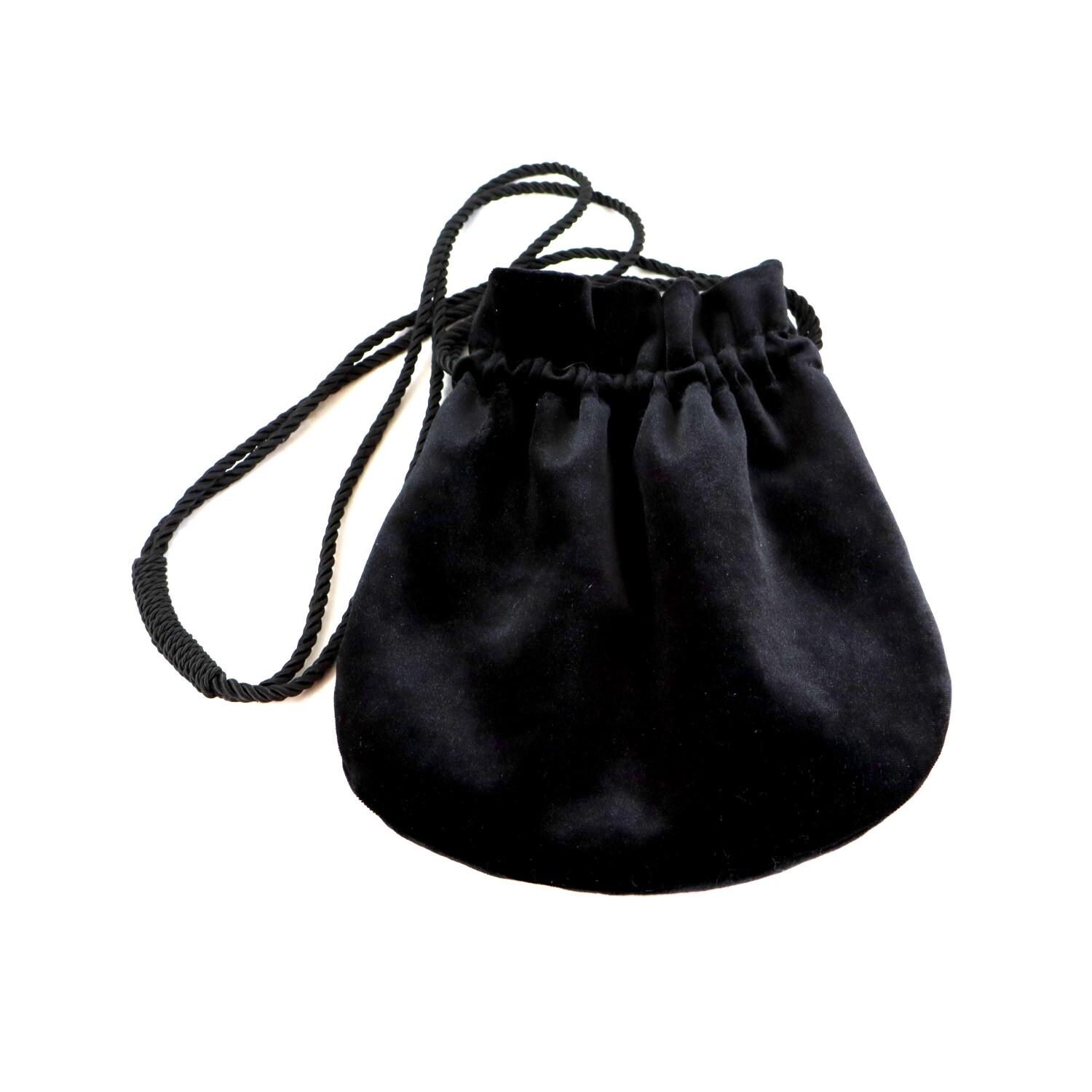 wackomaria VELVET DRAWSTRING BAG 巾着 VELVET DRAWSTRING BAG【BLACK】｜WACKO MARIA｜MELTING POT（正規取扱