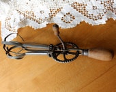 Stirring whisk, hand mixer 50s, double broom, whisk, kitchen decoration, kitchen utensils